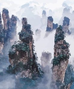 Tianzi Mountain Diamond Paintings