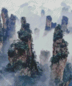 Tianzi Mountain Diamond Paintings