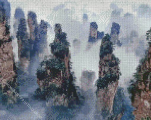 Tianzi Mountain Diamond Paintings