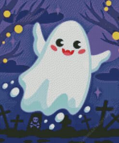 Halloween Ghost Diamond Paintings