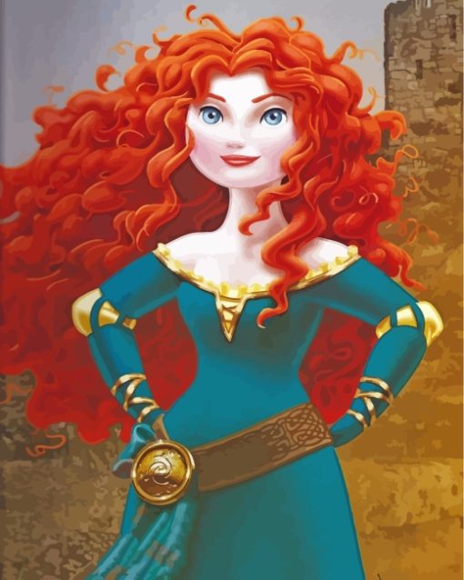 Princess Merida Diamond Paintings