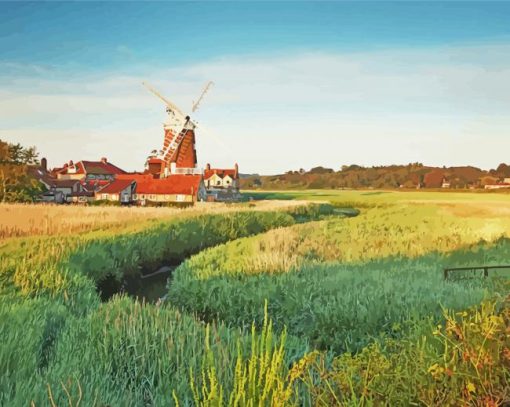 Cley Next The Sea Diamond Paintings