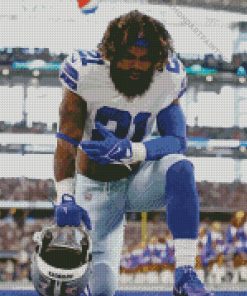 Ezekiel Elliott Diamond Paintings