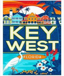 Florida Keys Poster Diamond Paintings