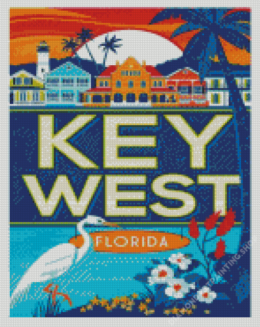 Florida Keys Poster Diamond Paintings