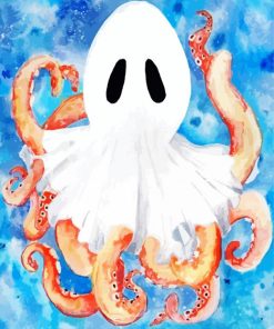 Ghost Octopus Diamond Paintings