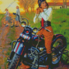 Harley Davidson Diamond Paintings