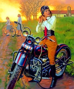 Harley Davidson Diamond Paintings