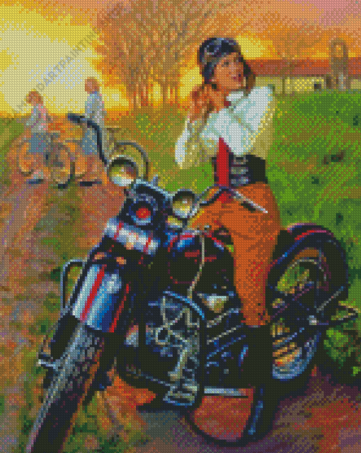 Harley Davidson Diamond Paintings