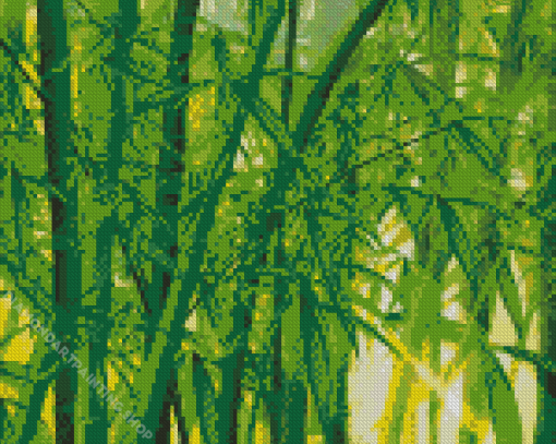 Bamboo Tress Diamond Paintings