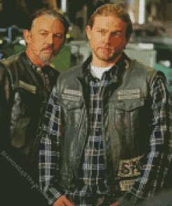 Jax And Chibs Diamond Paintings