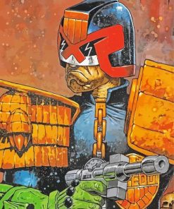 Judge Dredd Diamond Paintings