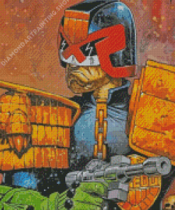 Judge Dredd Diamond Paintings