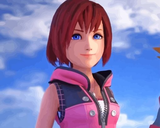 Kingdom Hearts Kairi Diamond Paintings