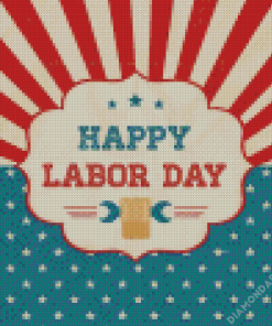 Labor Day Retro Diamond Paintings