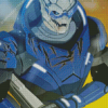 Garrus Vakarian Diamond Paintings