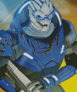 Garrus Vakarian Diamond Paintings