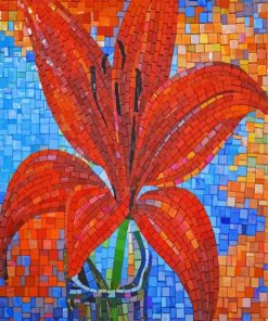 Mosaic Lily Diamond Paintings