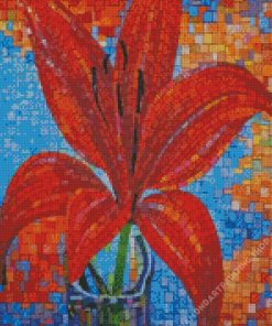 Mosaic Lily Diamond Paintings