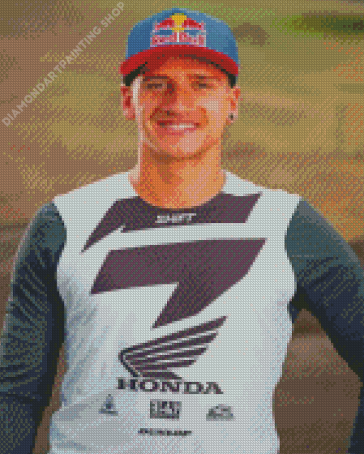 Racer Ken Roczen Diamond Paintings