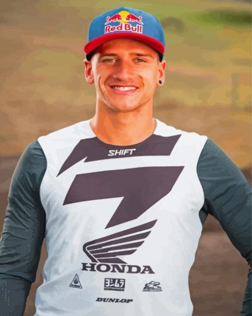 Racer Ken Roczen Diamond Paintings