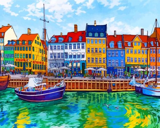 Nyhavn Copenhagen Diamond Paintings