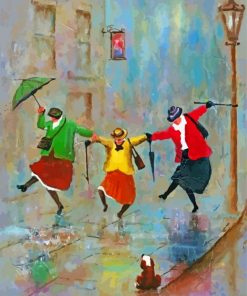 Old Ladies Dancing Diamond Paintings