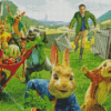 Peter Rabbit Movie Diamond Paintings