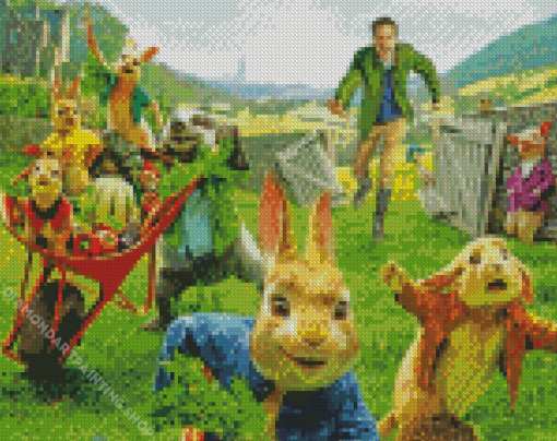 Peter Rabbit Movie Diamond Paintings