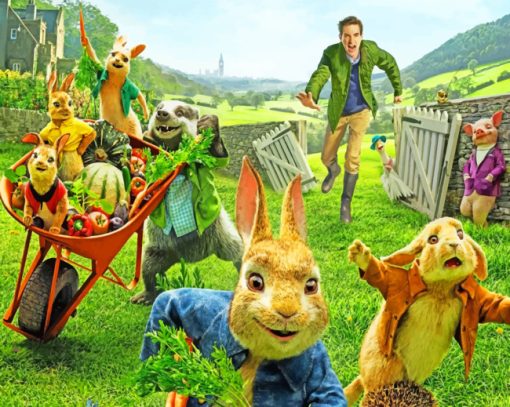 Peter Rabbit Movie Diamond Paintings