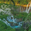 Plitvice Waterfall Diamond Paintings