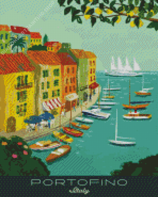 Portofino Italy Diamond Paintings