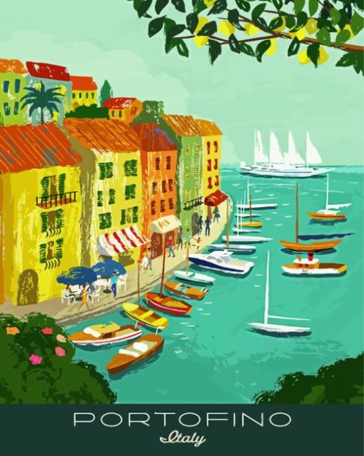 Portofino Italy Diamond Paintings