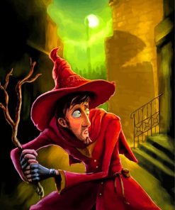 Rincewind Discworld Diamond Paintings