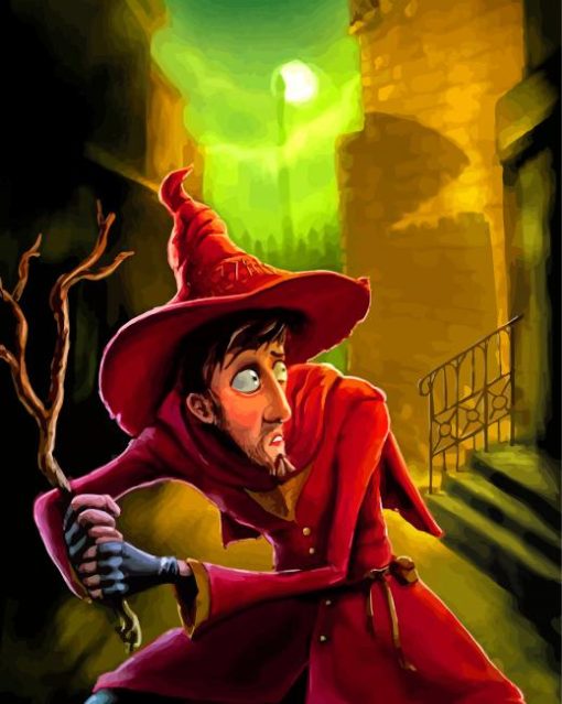 Rincewind Discworld Diamond Paintings