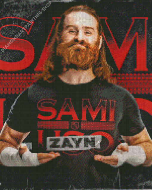 Sami Zayn Diamond Paintings