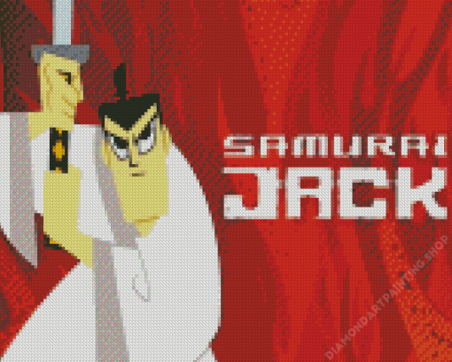 Samurai Jack Diamond Paintings