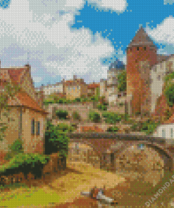 Semur En Auxois Diamond Paintings