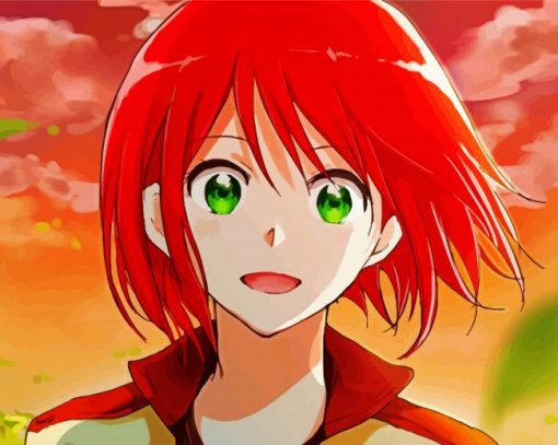 Shirayuki Anime Diamond Paintings