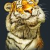 Smiling Tiger Animal Diamond Paintings