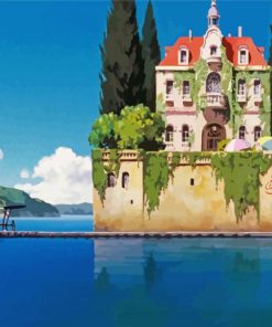 Studio Ghibli Landscape Diamond Paintings