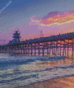 Sunset San Clemente Diamond Paintings