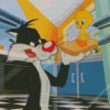 Sylvester And Tweety Diamond Paintings