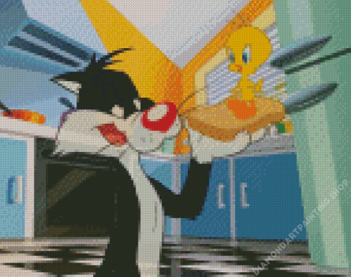 Sylvester And Tweety Diamond Paintings