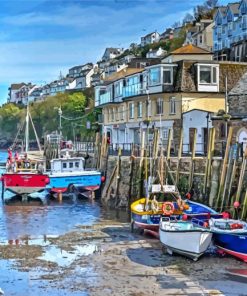 The Looe Harbour Diamond Paintings