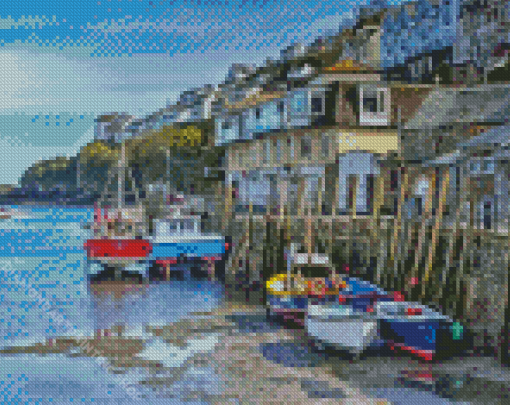 The Looe Harbour Diamond Paintings