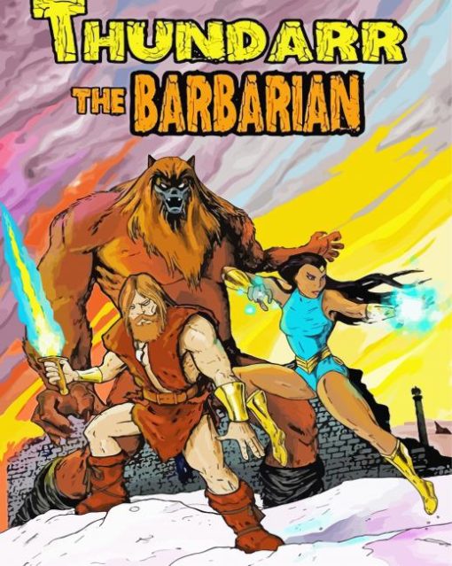 Thundarr The Barbarian Diamond Paintings