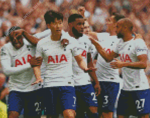 Tottenham Players Diamond Paintings