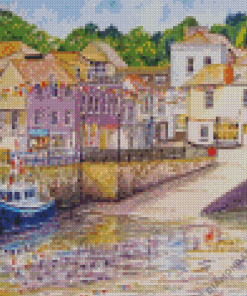 Padstow Harbour Diamond Paintings