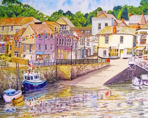 Padstow Harbour Diamond Paintings